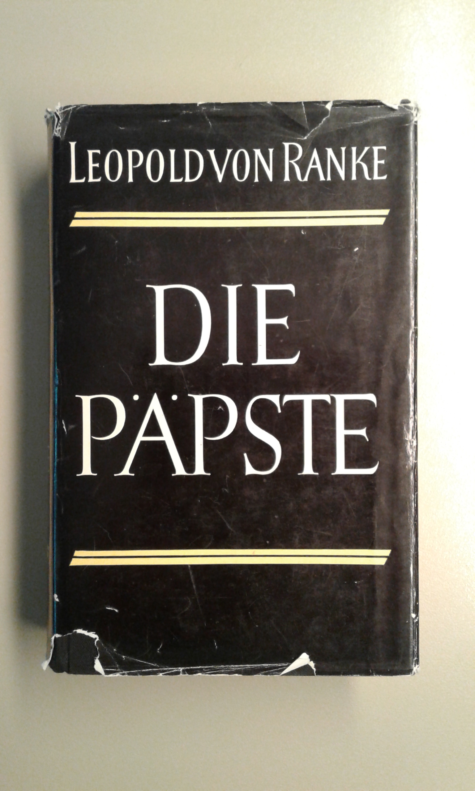 Ranke, Die römischen Päpste in den letzten vier Jahrhunderten.