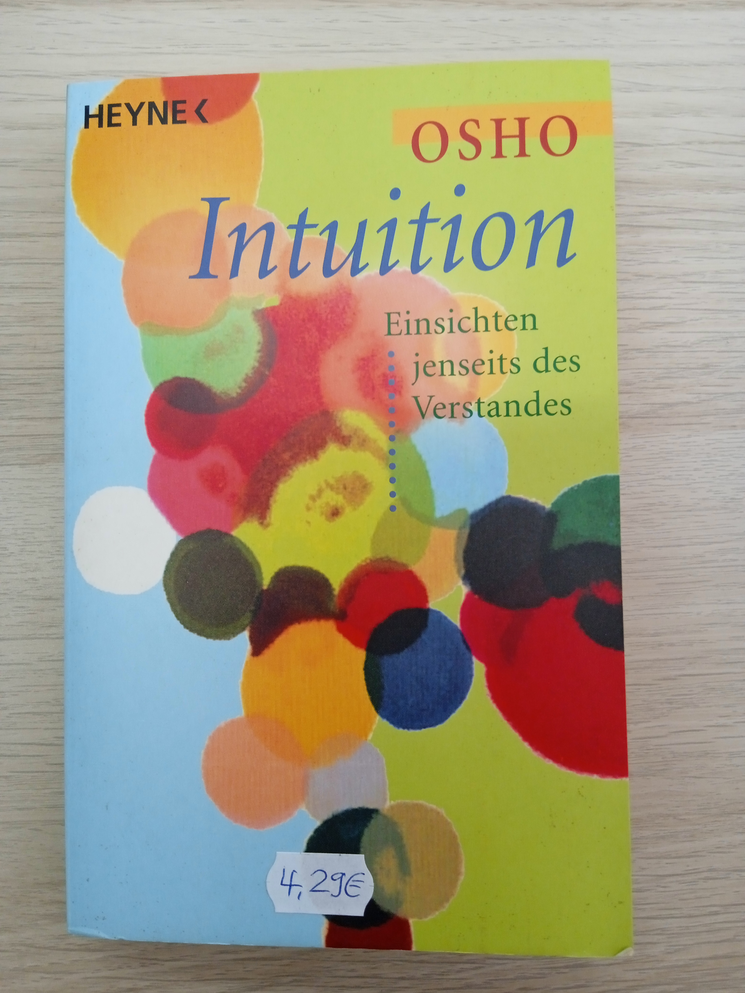 Osho: Intuition.