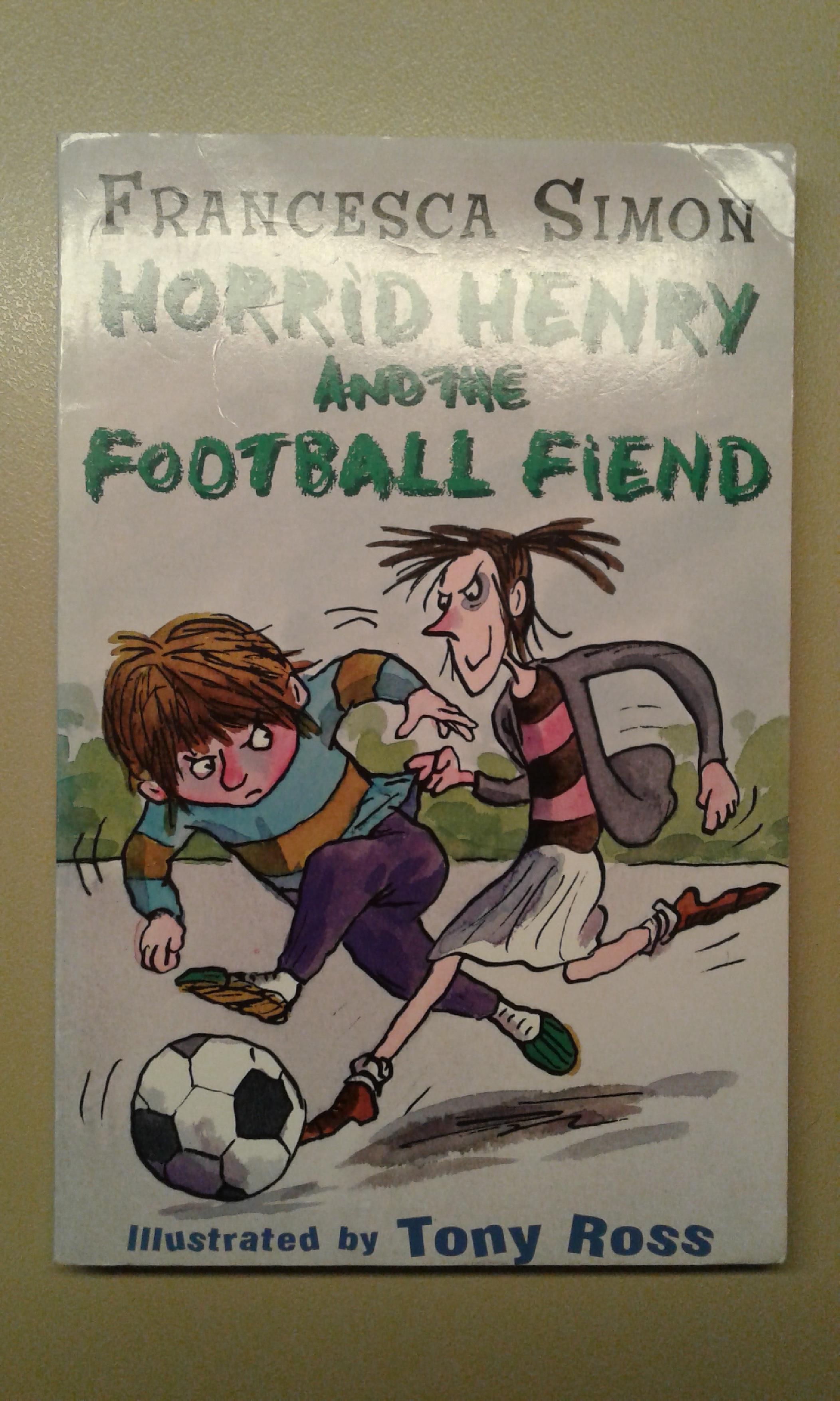 Simon, Horrid Henry and the football friend.